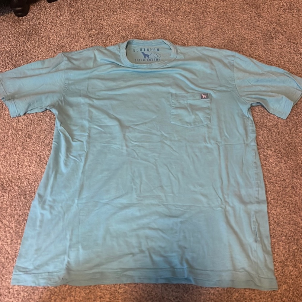 Southern fried cotton mens L t shirt